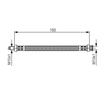 Brzdová hadice BOSCH 1 987 476 677