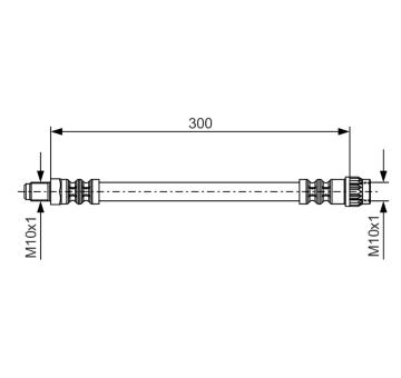 Brzdová hadice BOSCH 1 987 476 699