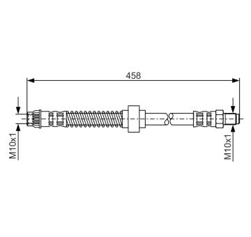 Brzdová hadice BOSCH 1 987 476 730