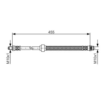 Brzdová hadice BOSCH 1 987 476 785