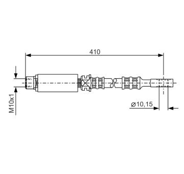 Brzdová hadica BOSCH 1 987 476 805