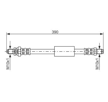 Brzdová hadice BOSCH 1 987 476 840