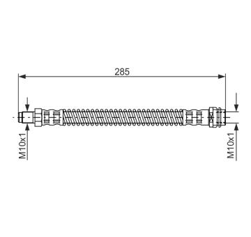 Brzdová hadice BOSCH 1 987 476 841