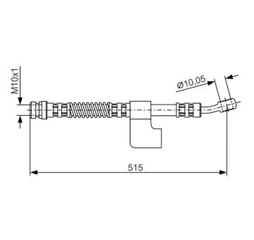 Brzdová hadica BOSCH 1 987 476 897