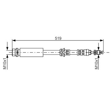 Brzdová hadice Bosch 1987476993