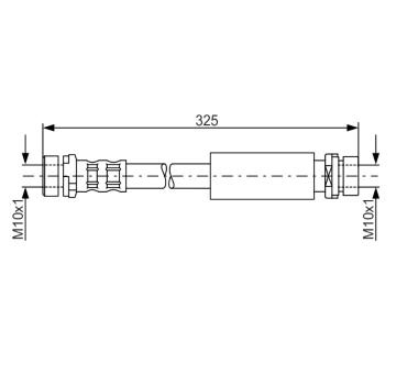 Brzdová hadice BOSCH 1 987 476 994