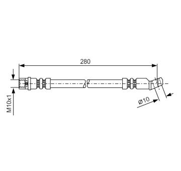 Brzdová hadice BOSCH 1 987 481 014