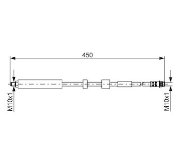 Brzdová hadice Bosch 1987481051