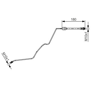 Brzdová hadice BOSCH 1 987 481 420