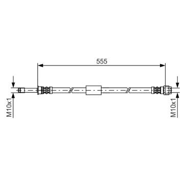 Brzdová hadice BOSCH 1 987 481 461
