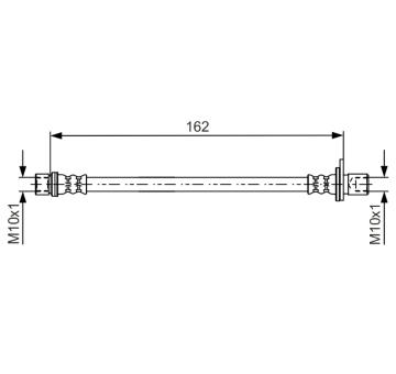 Brzdová hadice BOSCH 1 987 481 638