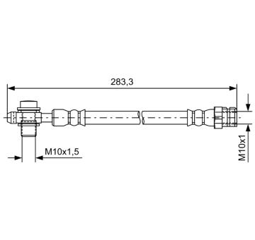 Brzdová hadice BOSCH 1 987 481 736