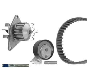 Vodní pumpa + sada ozubeného řemene BOSCH 1 987 948 725