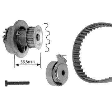 Vodní pumpa + sada ozubeného řemene BOSCH 1 987 948 733