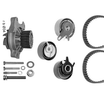Vodní pumpa + sada ozubeného řemene BOSCH 1 987 948 873
