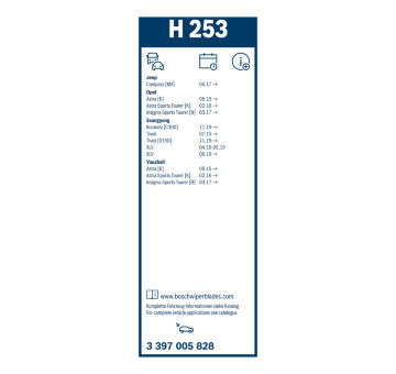 /H 253/ BOSCH TWIN Stierač 