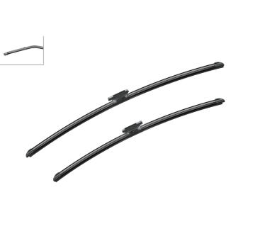 /A 664 S/ BOSCH Sada stieračov AEROTWIN 