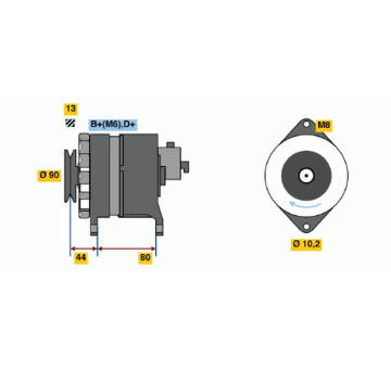 generátor BOSCH 9 120 144 606