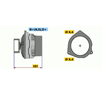 generátor BOSCH 9 120 333 230