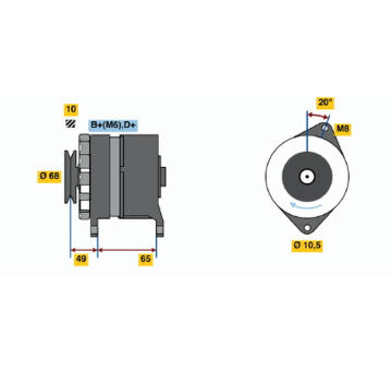 generátor BOSCH 9 120 334 310