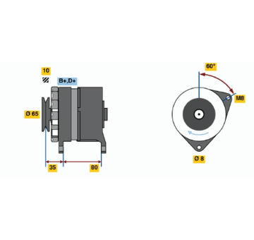 generátor BOSCH 9 120 334 324