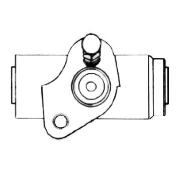 Válec kolové brzdy BOSCH F 026 002 342