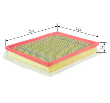 Vzduchový filter BOSCH F 026 400 012
