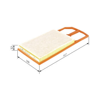 Vzduchový filter BOSCH F 026 400 019