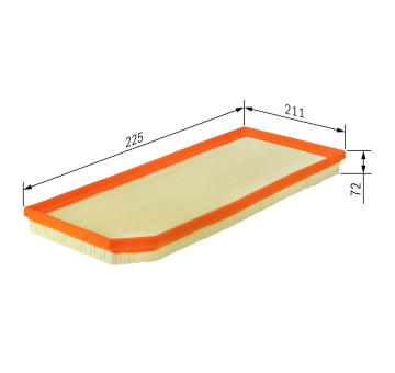 Vzduchový filter BOSCH F 026 400 026