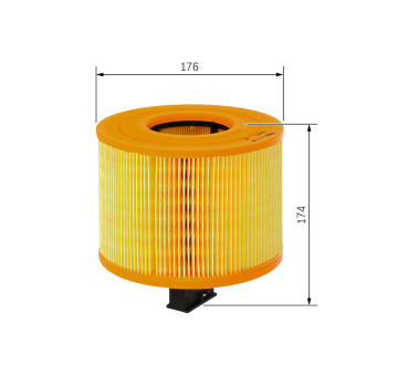 Vzduchový filter BOSCH F 026 400 029