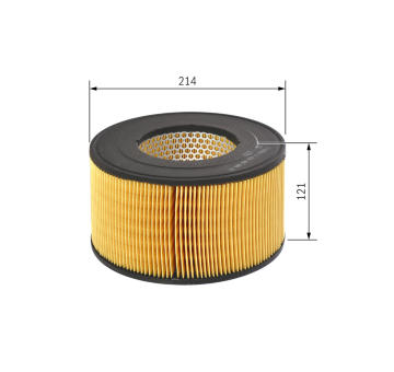 Vzduchový filter BOSCH F 026 400 040