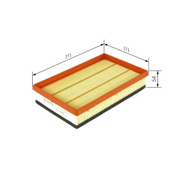 Vzduchový filter BOSCH F 026 400 041