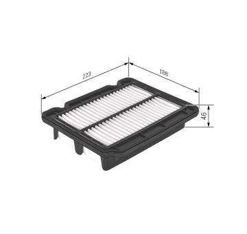 Vzduchový filtr BOSCH F 026 400 043