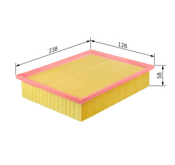 Vzduchový filter BOSCH F 026 400 047