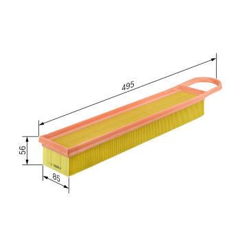Vzduchový filtr BOSCH F 026 400 050