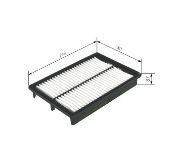 Vzduchový filter BOSCH F 026 400 062