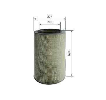 Vzduchový filter BOSCH F 026 400 079
