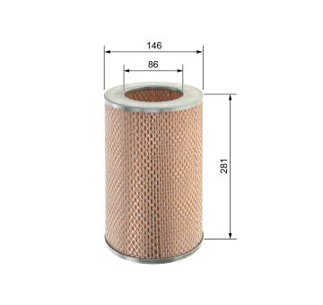Vzduchový filter BOSCH F 026 400 092