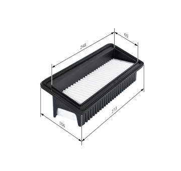 Vzduchový filter BOSCH F 026 400 128