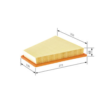 Vzduchový filter BOSCH F 026 400 149