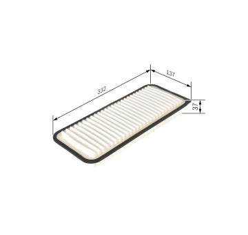 Vzduchový filter BOSCH F 026 400 154