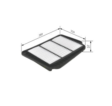 Vzduchový filtr BOSCH F 026 400 163