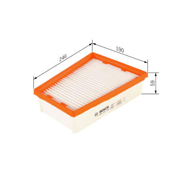 Vzduchový filter BOSCH F 026 400 229