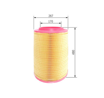 Vzduchový filter BOSCH F 026 400 247