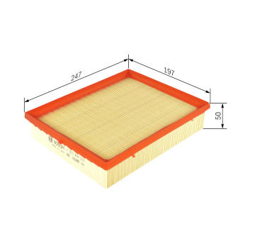 Vzduchový filter BOSCH F 026 400 267