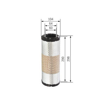 Vzduchový filter BOSCH F 026 400 320