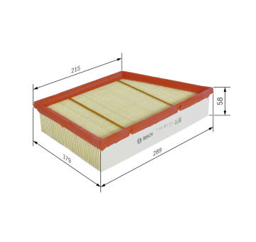 Vzduchový filter BOSCH F 026 400 324