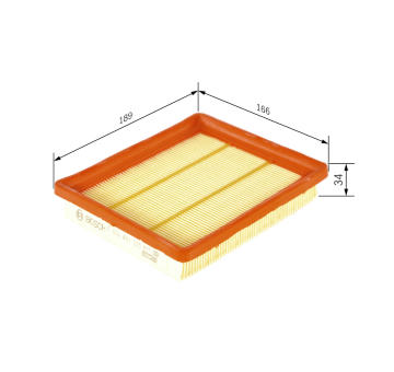 Vzduchový filter BOSCH F 026 400 325
