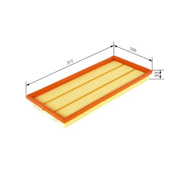 Vzduchový filtr BOSCH F 026 400 326