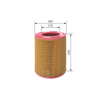 Vzduchový filter BOSCH F 026 400 329